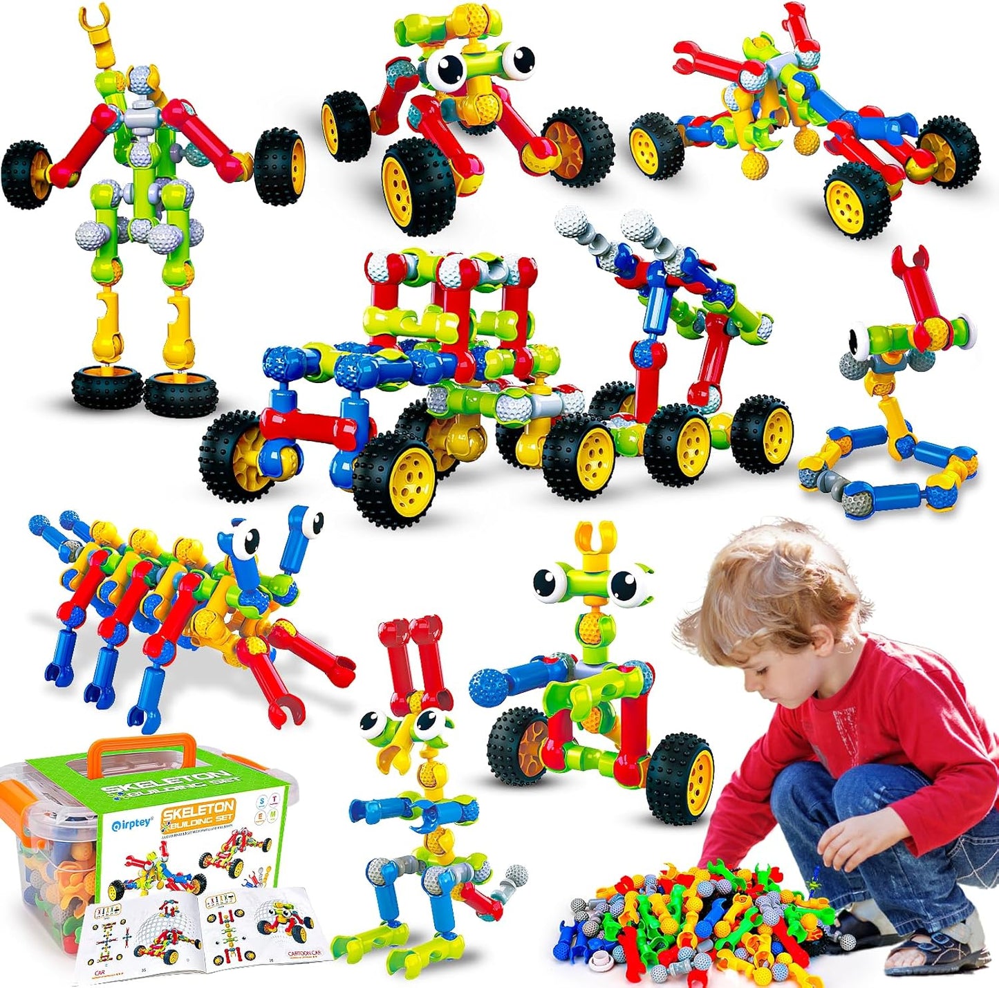 Kids STEM Building Toys for Creative Learning and Fun Play