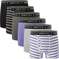 BAMBOO COOL Boys' Underwear Moisture-Wicking Boxer Briefs 6-Pack 92%