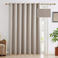 RYB HOME Extra Long Blackout Room Divider Curtains 132 in - Total
