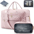 Travel Duffle Bag for Women with Laptop Compartment - Weekender