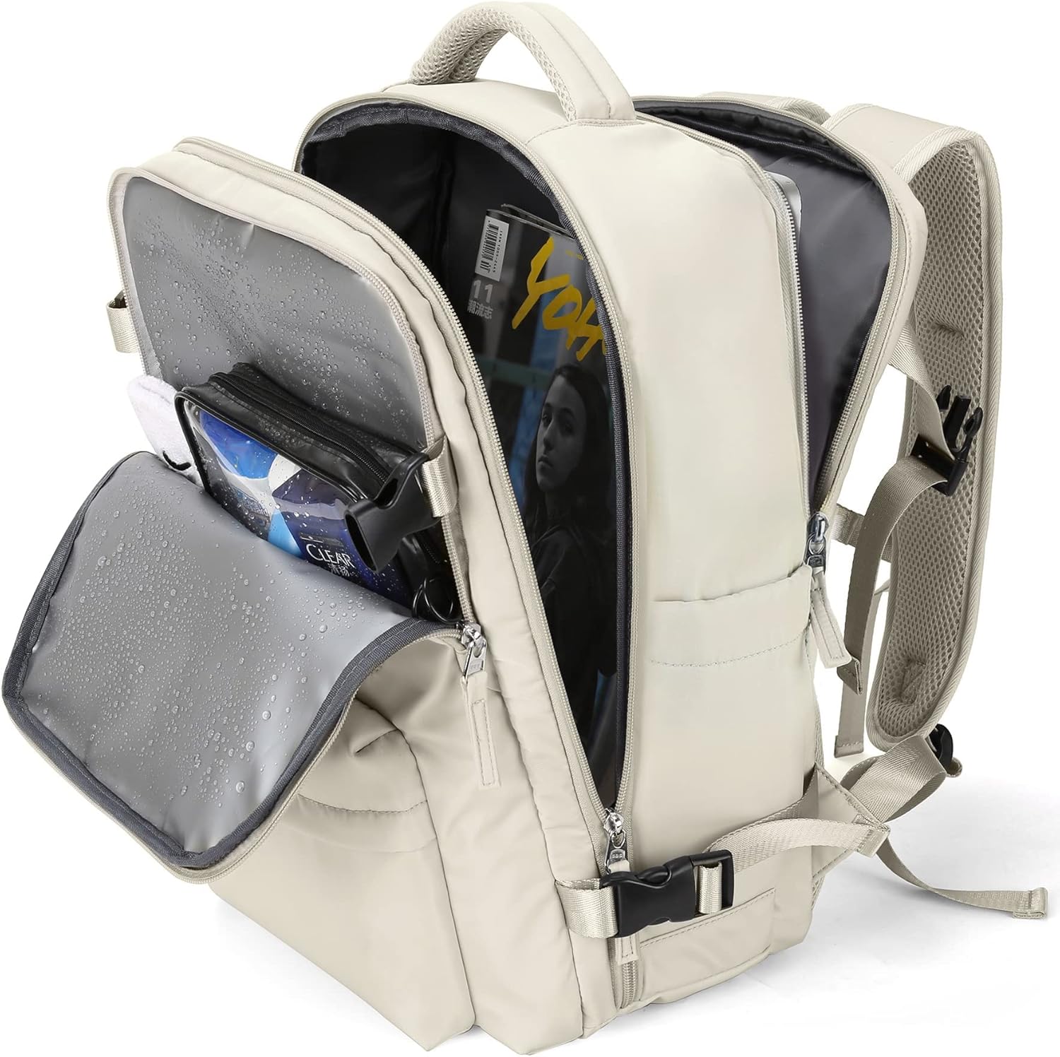 WONHOX Large Travel Backpack for Business and Leisure Use