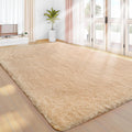 Sour Lemon 8x10 Area Rug Shaggy Carpet - Super Soft Plush Comfort
