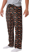 FOCO NFL Team Logo Repeat Print Lounge Pants - Soft, Comfortable Fit
