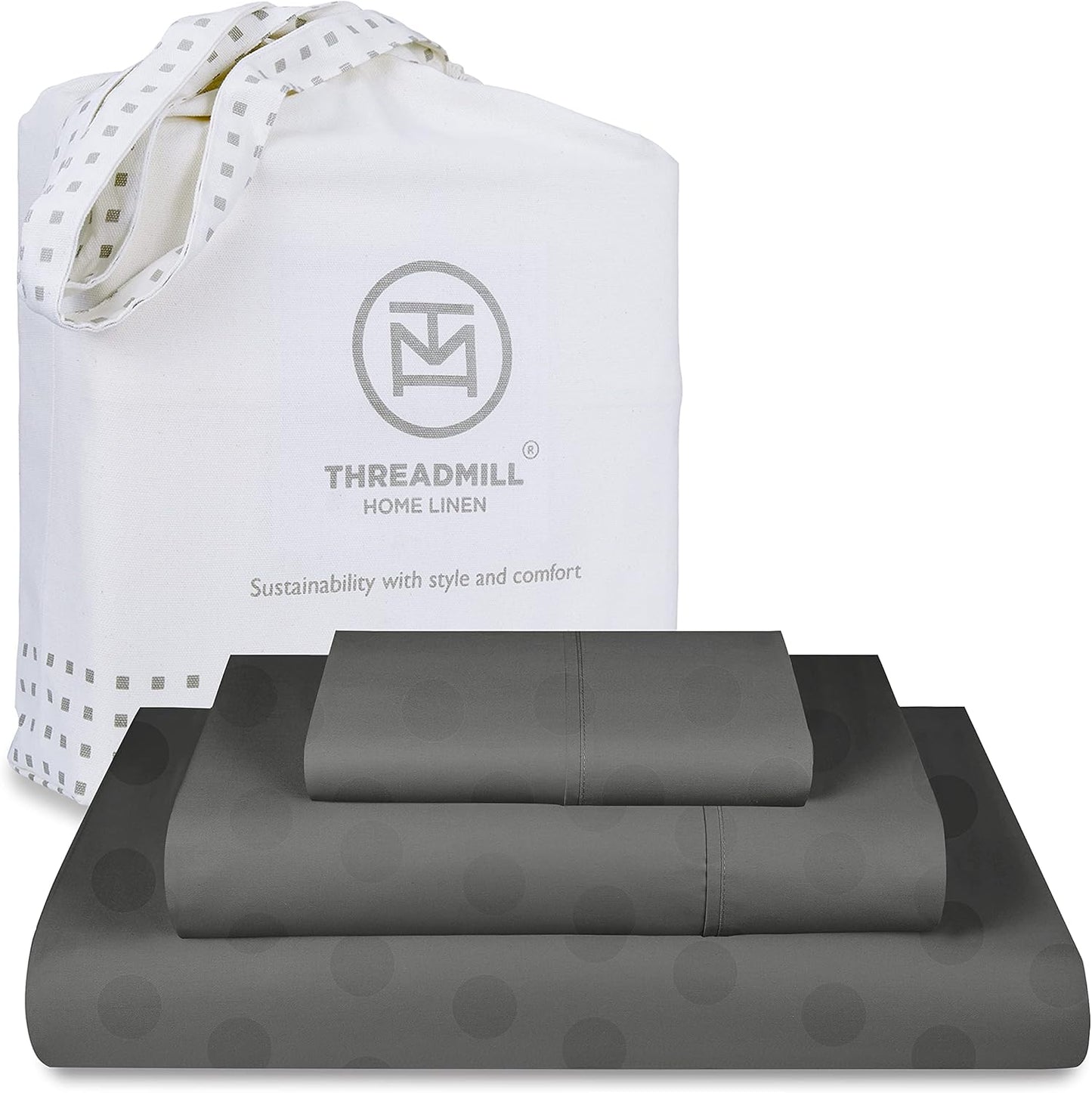 Threadmill Cotton Twin XL Sheet Set for Ultimate Comfort