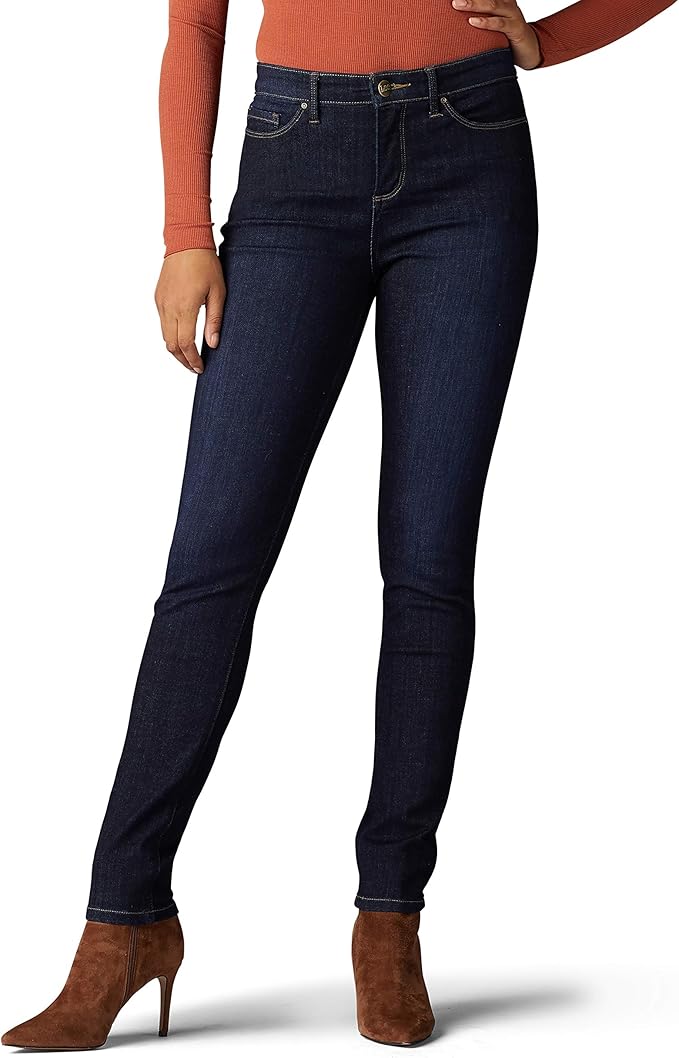 Lee Women's Sculpting Slim Fit Skinny Leg Jean for Comfort