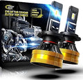 H7 LED Headlight Bulb 30000LM 120W - High-Focus 6500K Conversion Kit