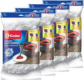 O-Cedar EasyWring Spin Mop Microfiber Refill Pack of 4 - Easy Corner