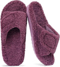 Litfun Womens Fuzzy Arch Support Slippers - Orthopedic Comfort