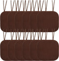 Memory Foam Chair Cushions 16 in x 16 in 12 Pack - Soft Honeycomb Pads