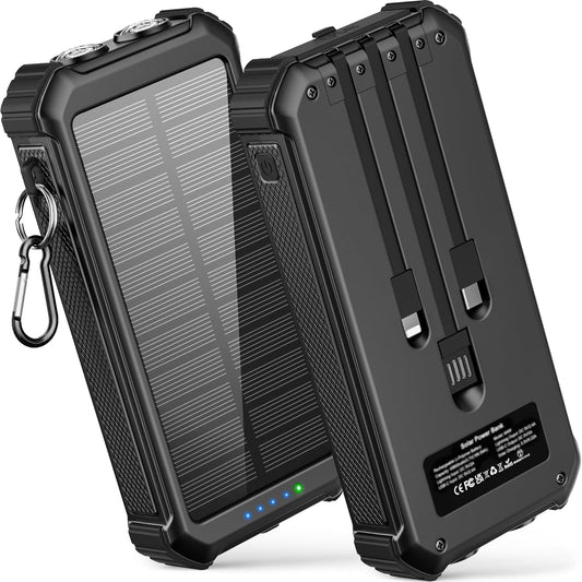 Fast Charging Solar Power Bank - 45800mAh
