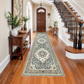 Washable Oriental Hallway Runner Rug 3x12 - Soft, Non-Slip Runner