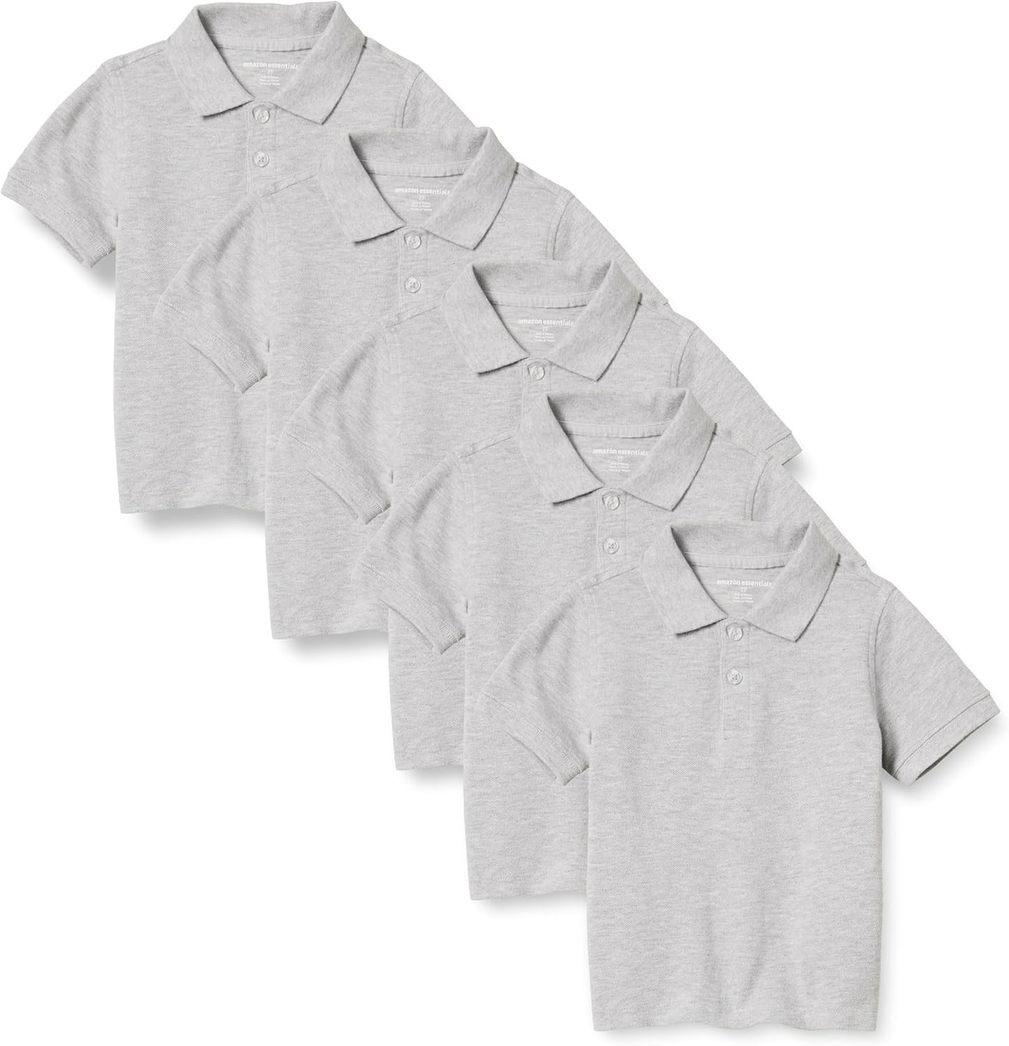 Boys Short-Sleeve School Uniform Pique Polo Shirts Review