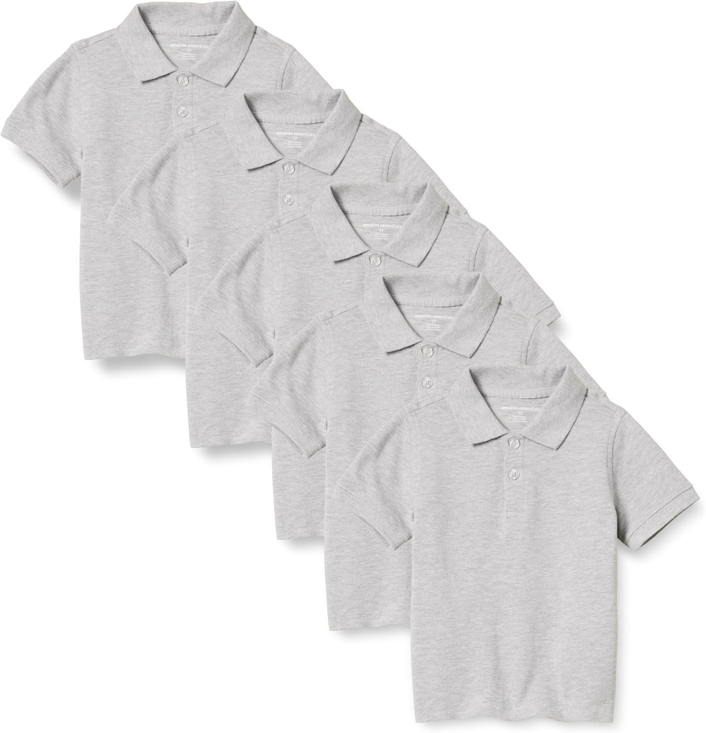 Boys Short-Sleeve School Uniform Pique Polo Shirts Review
