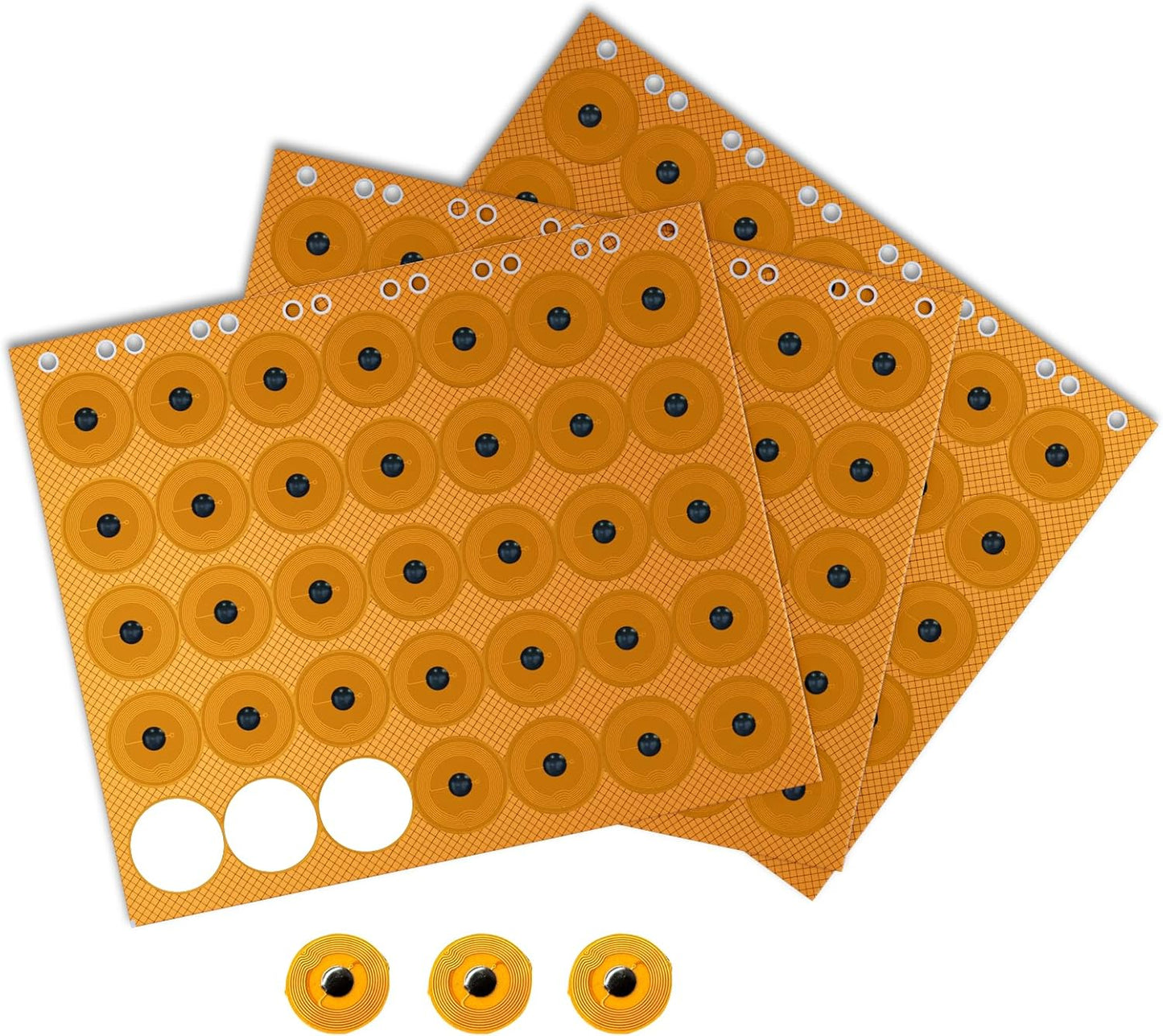 50 pcs NFC Tags NTAG215 Flexible Nail Stickers for Easy Use