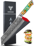 8.5ft Kiritsuke Knife - Professional Chef Knife with Damascus Blade
