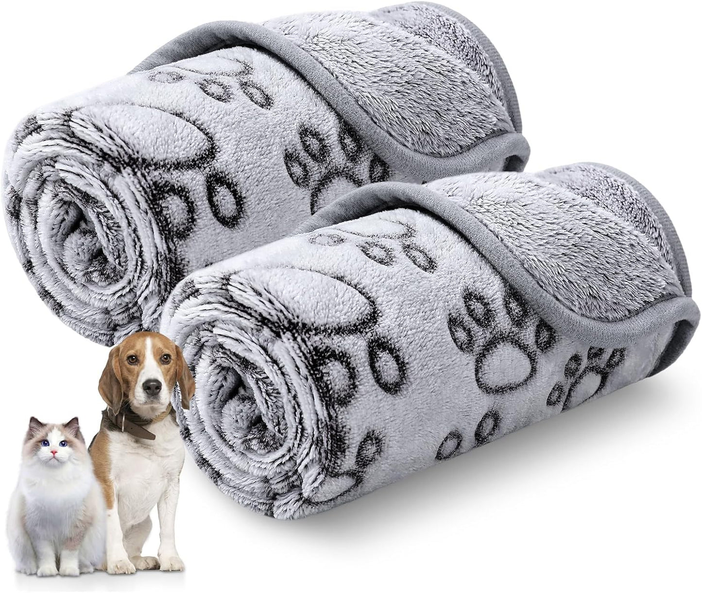 Luciphia Premium Soft Dog Blanket for All Pets - Fluffy Warm Fleece