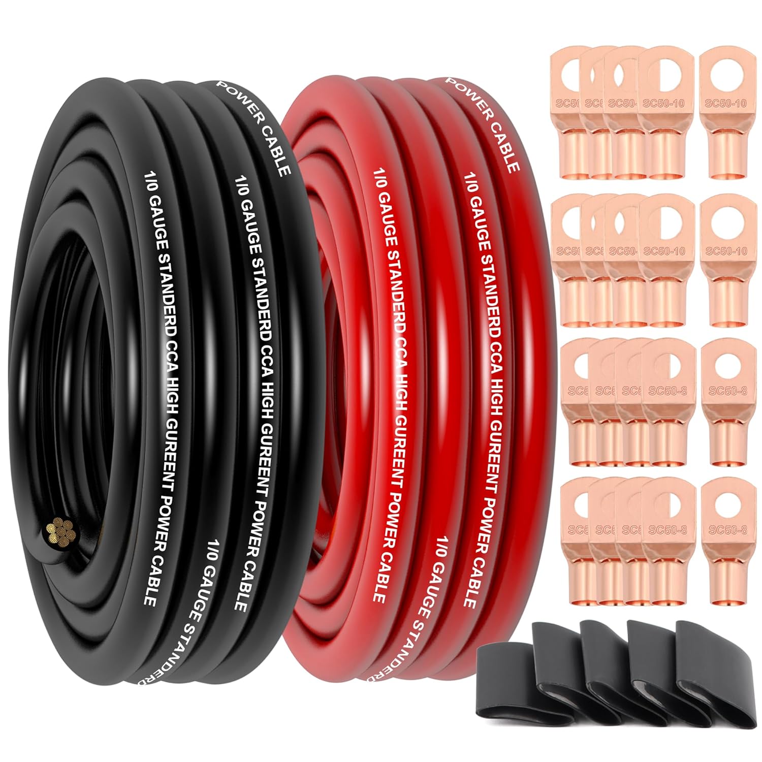 1/0 Gauge Wire Copper Clad Aluminum CCA for Automotive Use