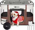 Dog Cat Playpent Portable Playpen for Travel and Home - Foldable