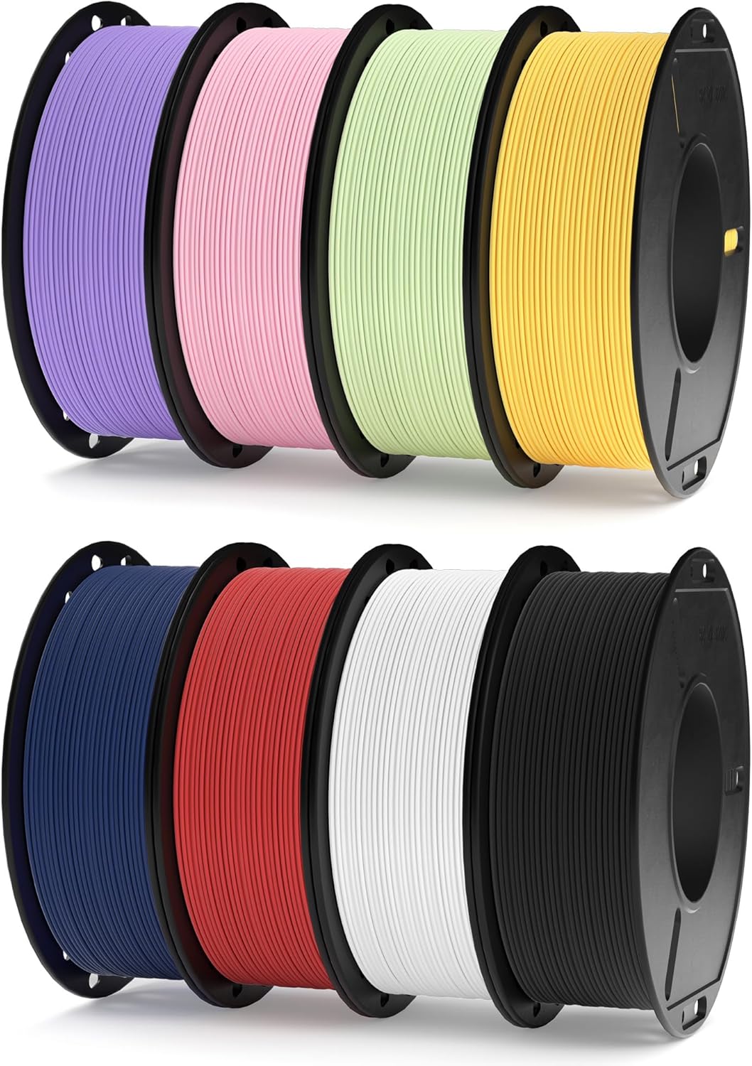 ELEGOO Matte PLA 3D Printer Filament Bundle for Creative Projects