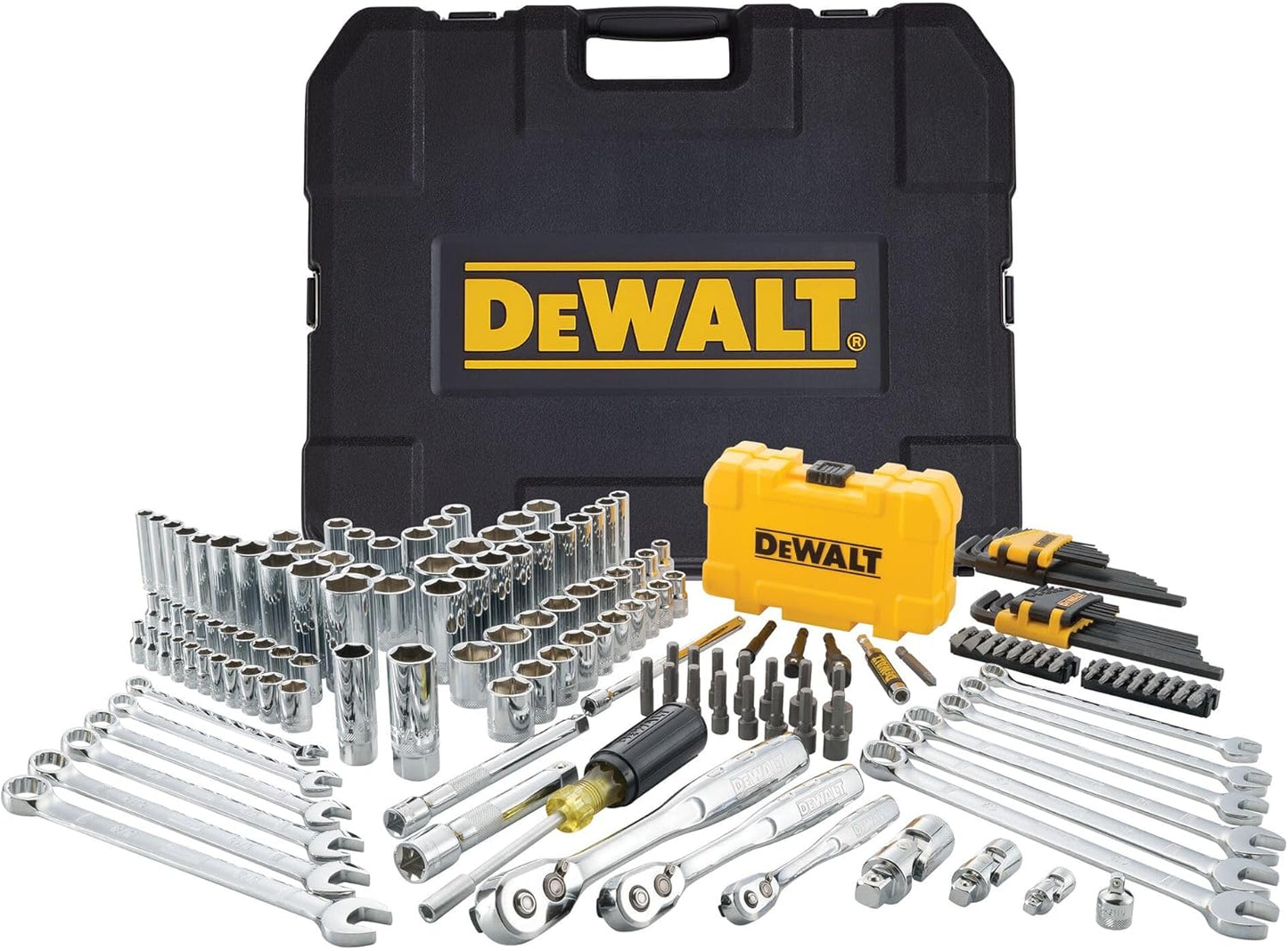 DEWALT Mechanic Tool Set with Case for Precision Performance
