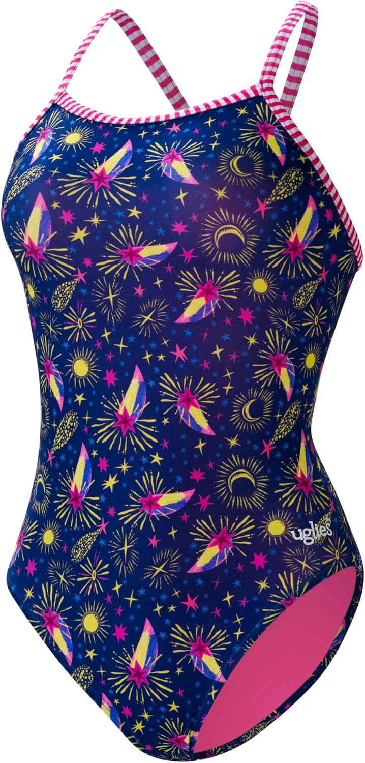 Dolfin Uglies One Piece Swimsuit for Athletic Training and Fitness