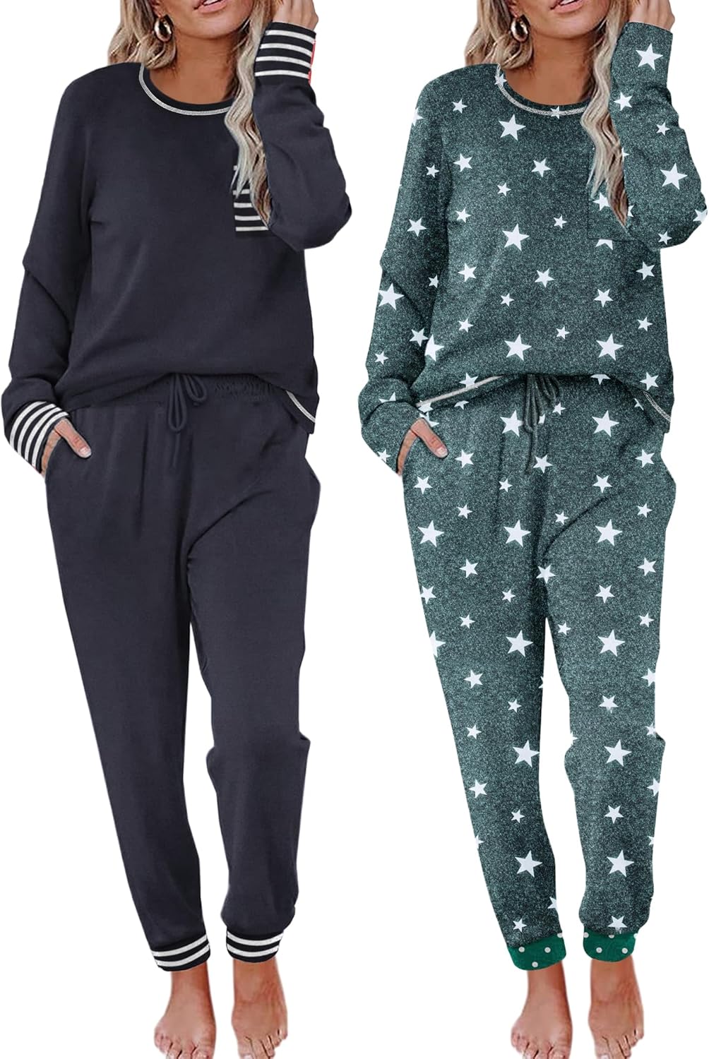 Ekouaer 2 Pack Womens Pajama Sets for Ultimate Comfort and Style