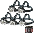 EverBrite 5-Pack LED Headlamp - Bright, Lightweight Multipack