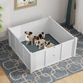 DWVO Whelping Box for Large Breed Dogs: Safe Indoor Puppy Pen