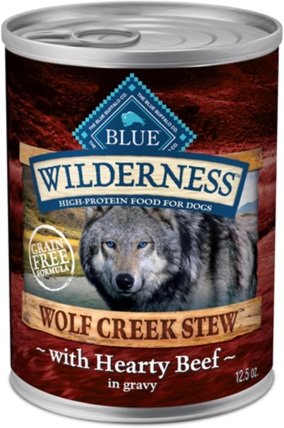 Blue Buffalo Wilderness Wolf Creek Stew High-Protein Dog Food