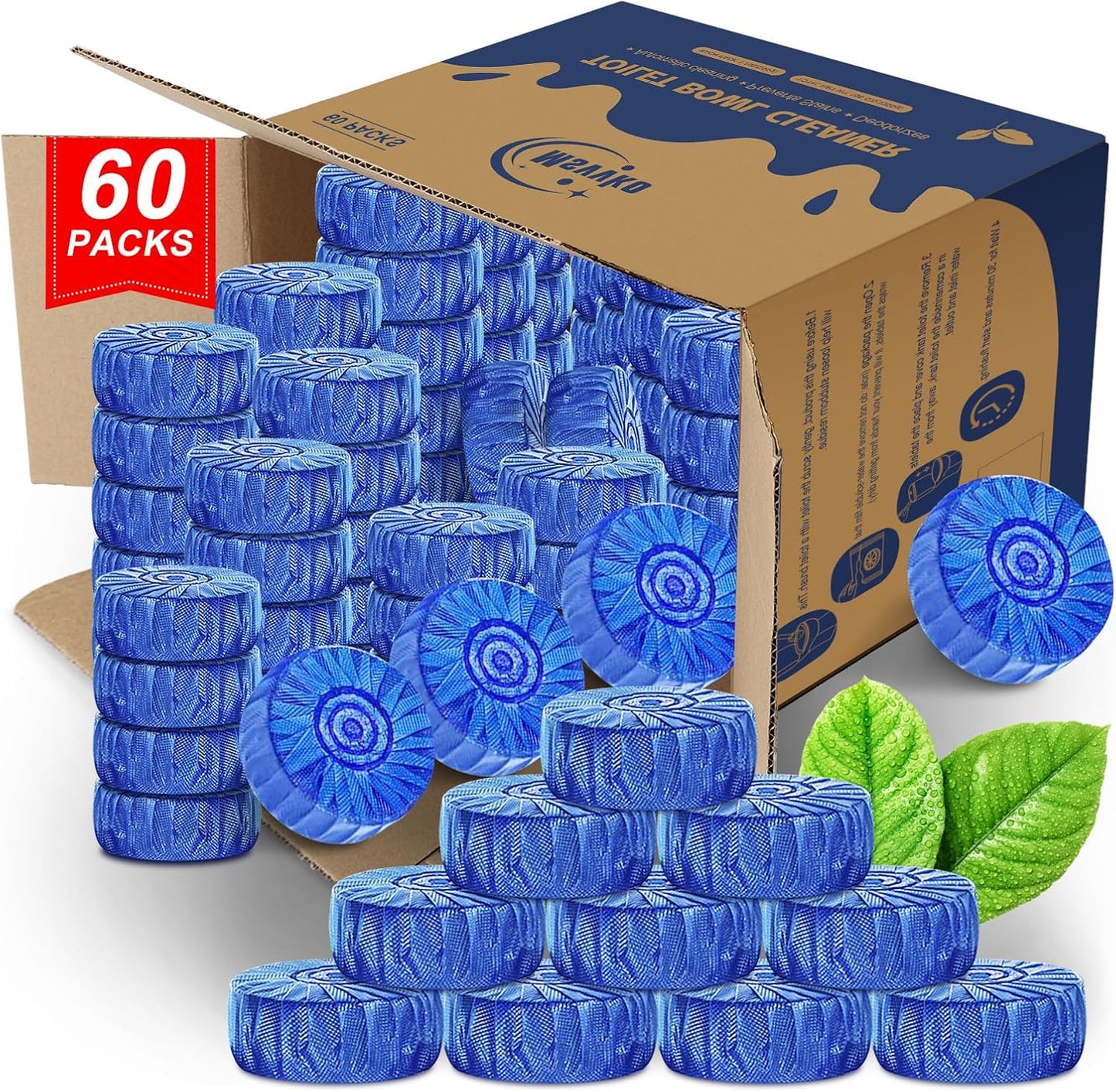 Automatic Toilet Bowl Cleaner Tablets for Effortless Cleaning