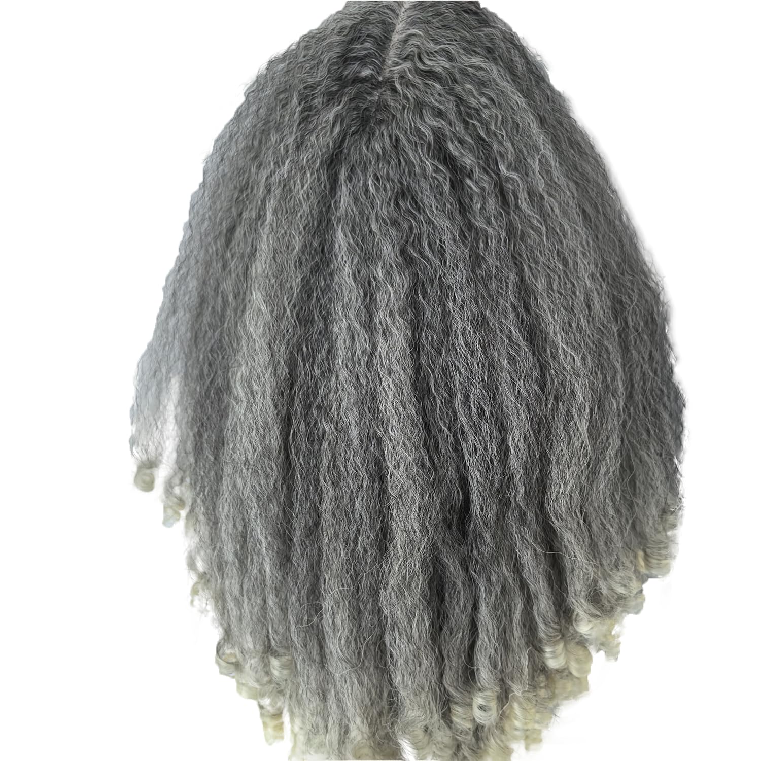 SOKU Afro Kinky Straight Lace Front Wig for Natural Look