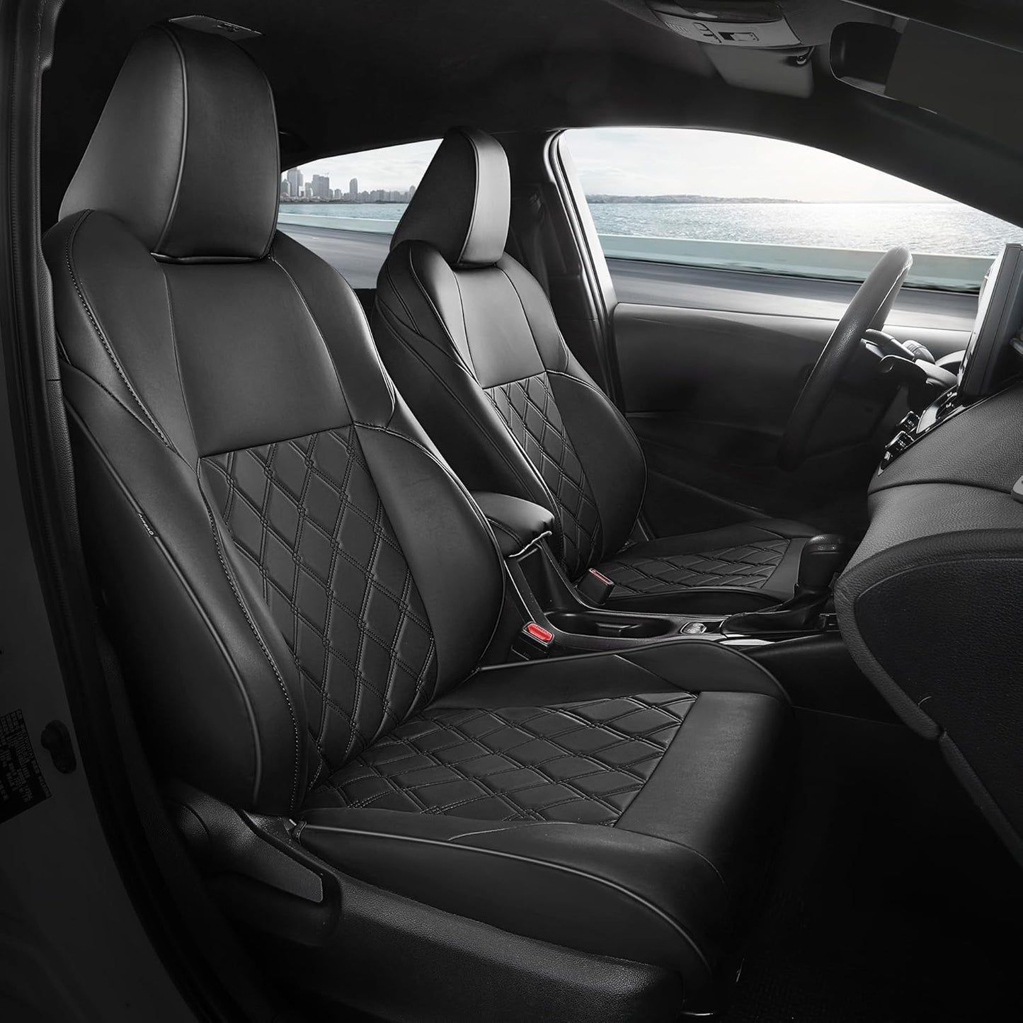 Custom Fit Leather Seat Covers for Toyota Corolla 2020-2025