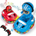 2 Pack Remote Control Bumper Car Toys Set for Toddlers & Kids - Fun