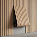 Peel and Stick PVC Slat Wall Panel 236in x 15.75in - Easy Wood Look
