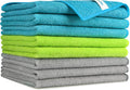 AIDEA 8PK Microfiber Cloths - Lint-Free Cleaning