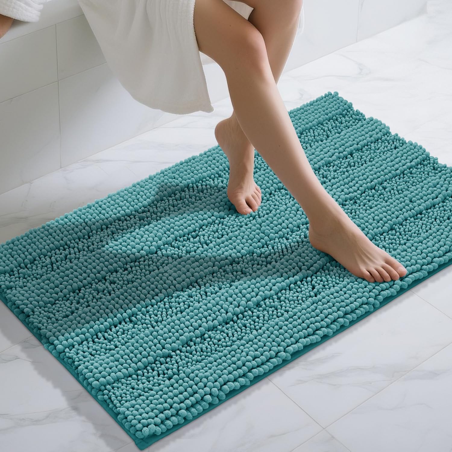 Yimobra Bathroom Rug Mat 44 x 24, Ultra Plush Chenille Comfort