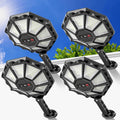Solar Outdoor Lights with Motion Sensor 168LED - 360 Wide Angle