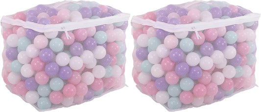 BalanceFrom Play Pit Balls Toy Set for Kids with Mesh Bag