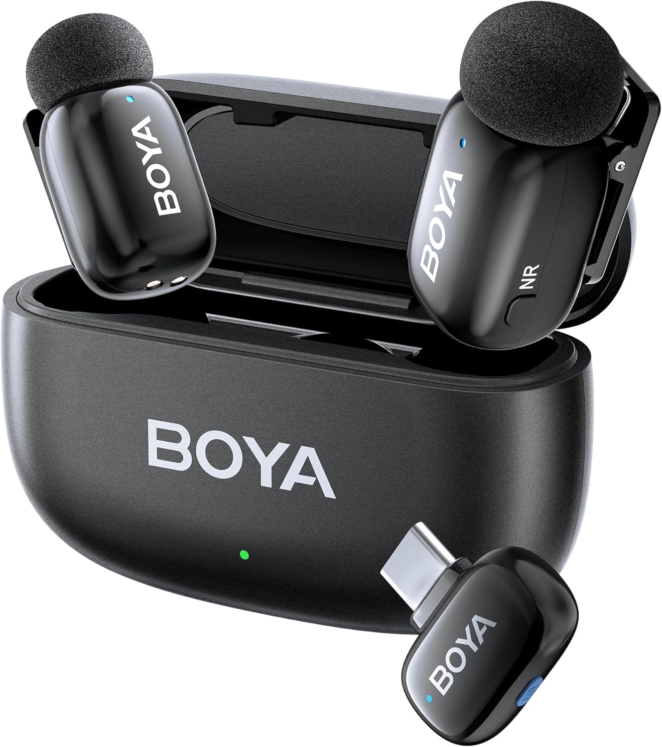 Boya Mini USB-C Wireless Lavalier Microphone for Creators