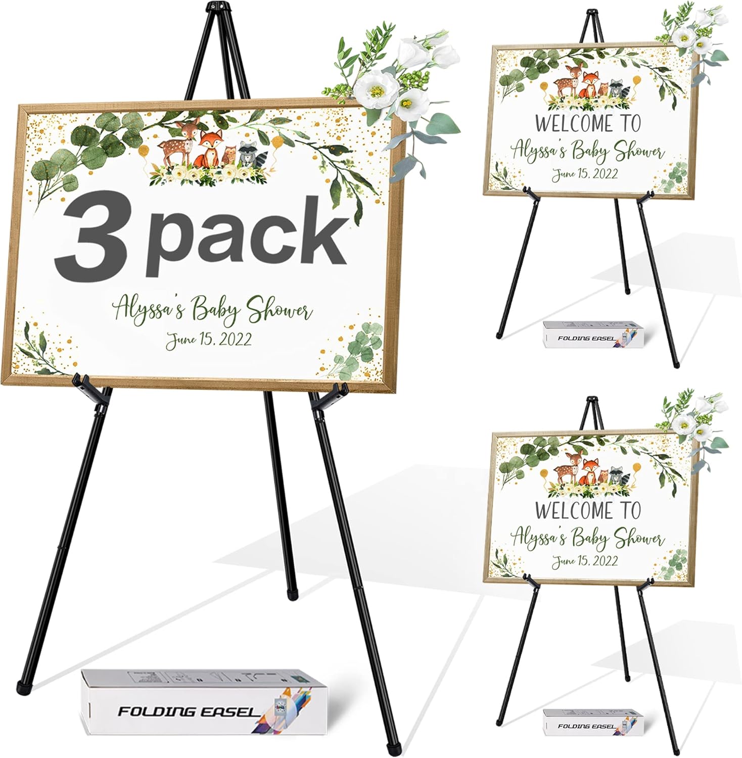 63in Display Easel Stand by VAIIGO - Adjustable & Portable