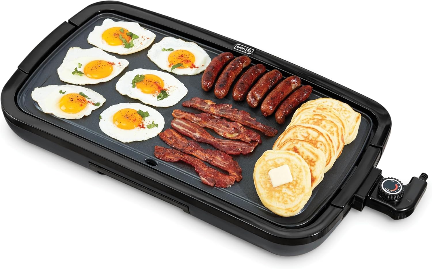 DASH Deluxe Everyday Electric Griddle for Versatile Cooking