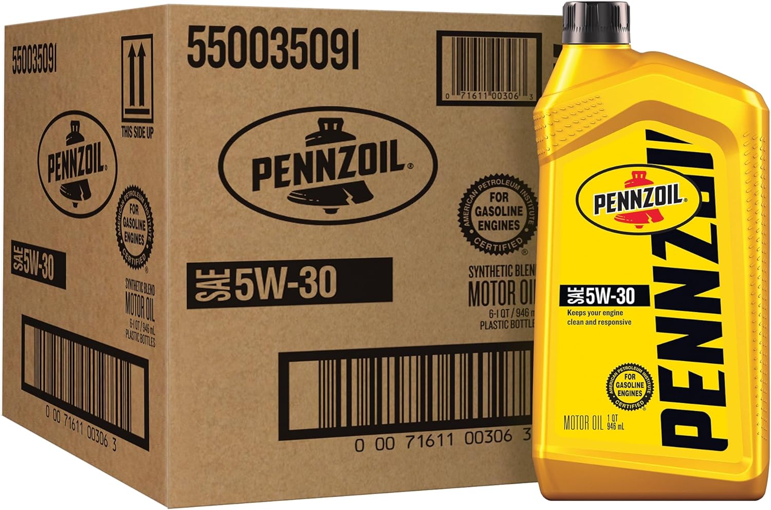 Pennzoil 5W-30 Motor Oil for Optimal Engine Performance