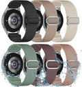 Elastic Water-Resistant Bands for Sam-sung Watches - Stretchy Nylon Strap