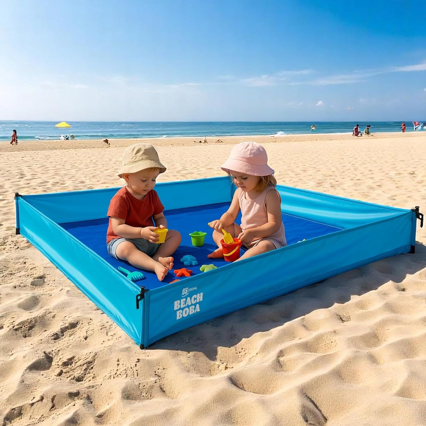 BeachBoba Sandproof Beach Blanket - Perfect Outdoor Play Zone