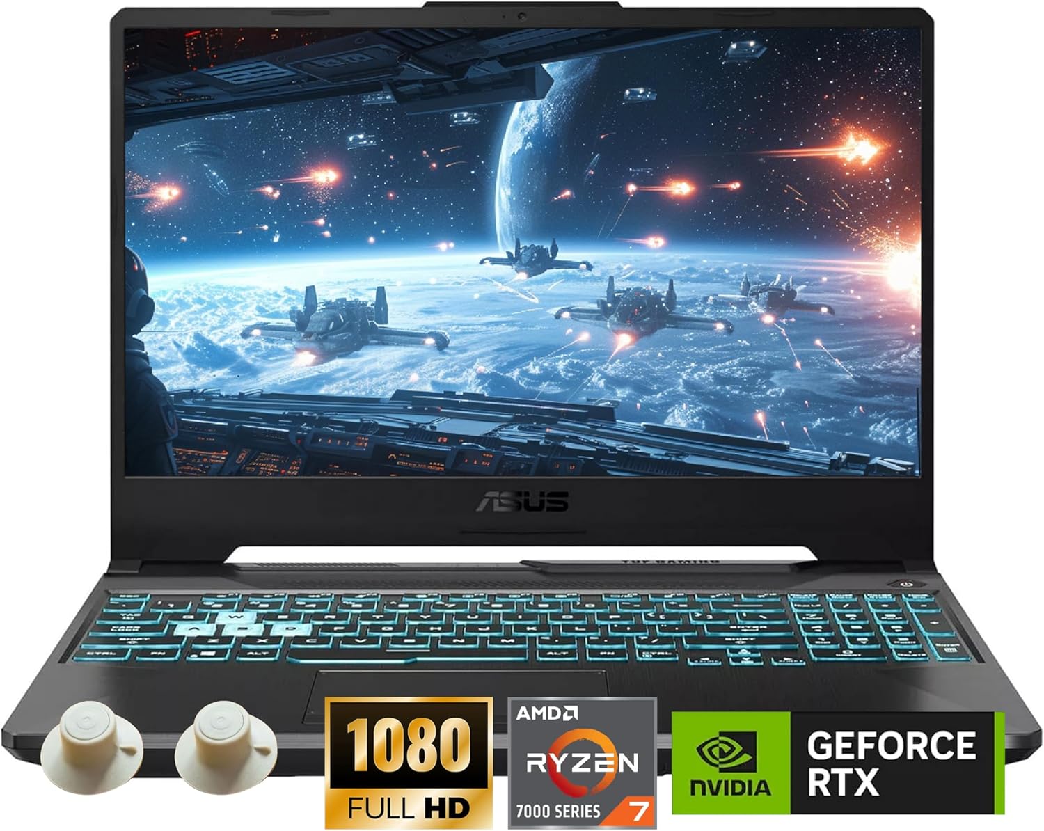 Powerful ASUS TUF A15 Gaming Laptop with RTX 3050