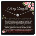 Be Wished 925 Sterling Silver Daughter Necklace - Classic Pearl Gift