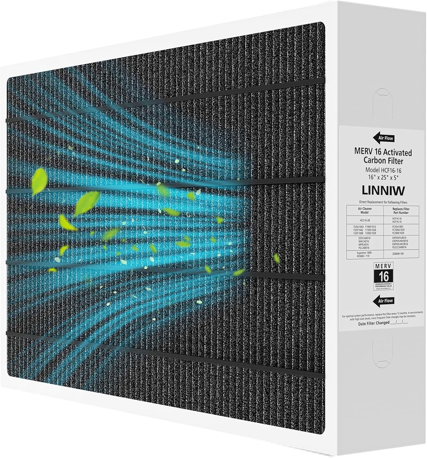 X6672 MERV 16 Filter for Lennox HVAC Systems - High Efficiency