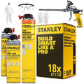 STANLEY Supercoat Spray Foam Insulation Kit - Closed Cell Coverage