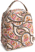 Vera Bradley Premium Cotton Large Lunch Bag - Insulated Blooming