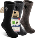 Alpaca Socks for Men and Women - Heavyweight Thermal Boot Sock